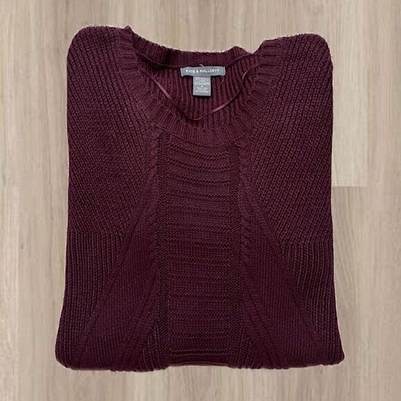 Kate & Mallory 3/4 Sleeve Sweater with Zipper Accents - Picture 1 of 6